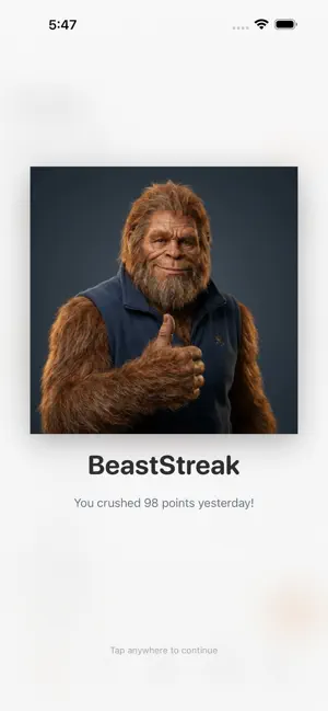 BeastStreak screenshot 1