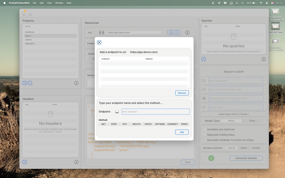 #4. PrettyPrintedJSON (macOS) بواسطة: Simpelapps