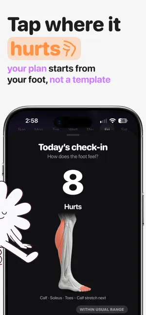 Walkito: Heel Pain & Flat Feet screenshot 2