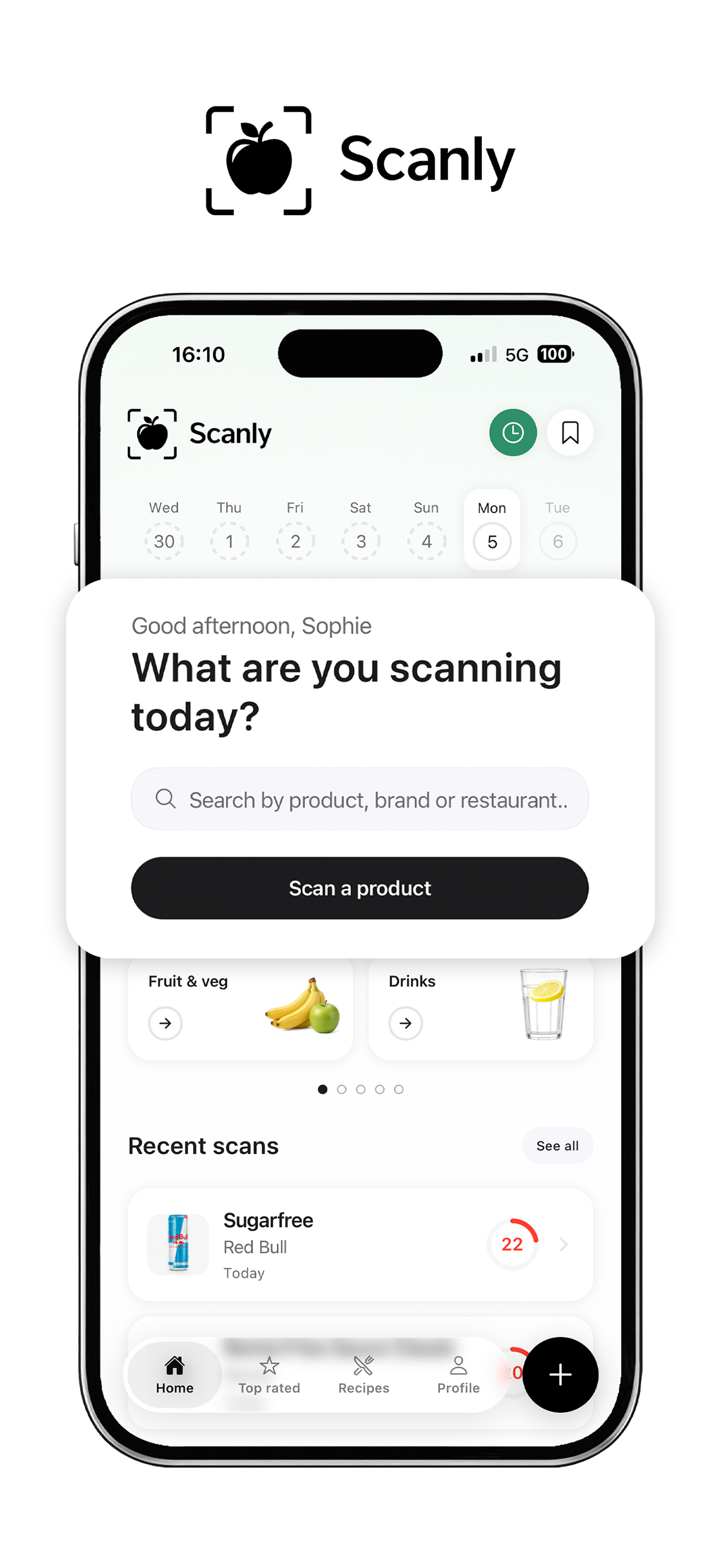 Scanly: Food Health Scanner
