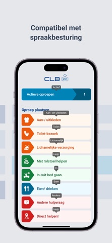 CLB Call4Care screenshot