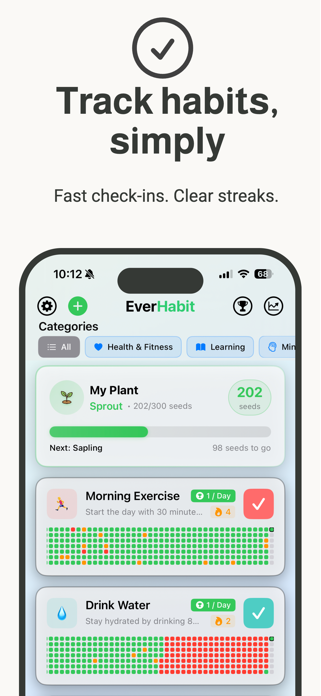 EverHabit Screenshot 1 of 5