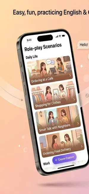 Tahutu - Speak Fluent with AI screenshot 3