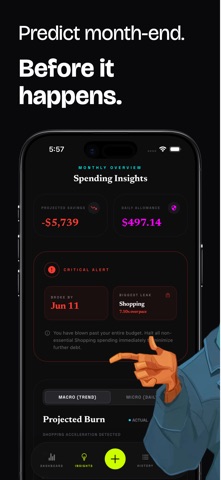 Expense Tracker: Equilibrium screenshot