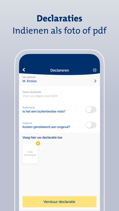 Screenshot #2 pour Menzis app