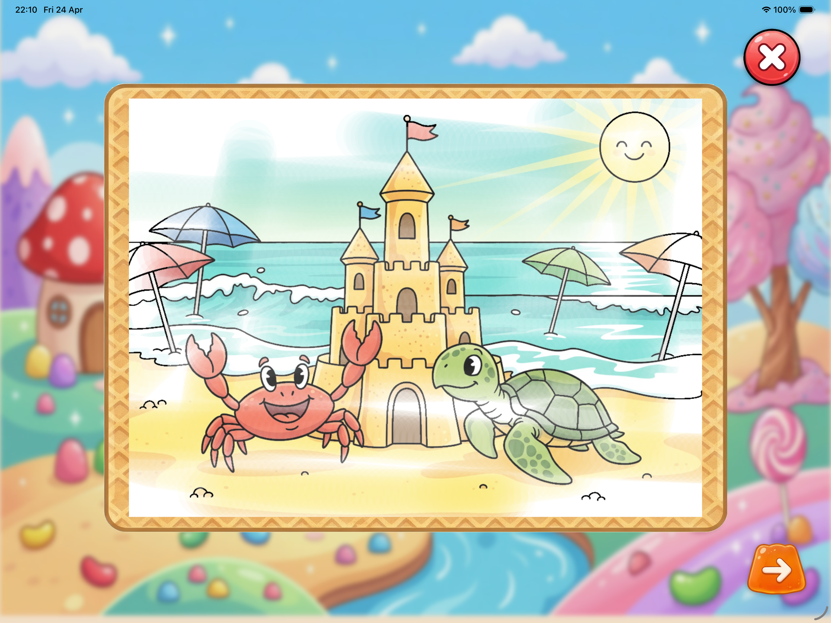 Candy Color: Fun Coloring Book