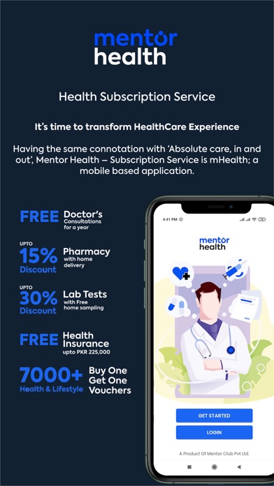 Mentor-Health Screenshot