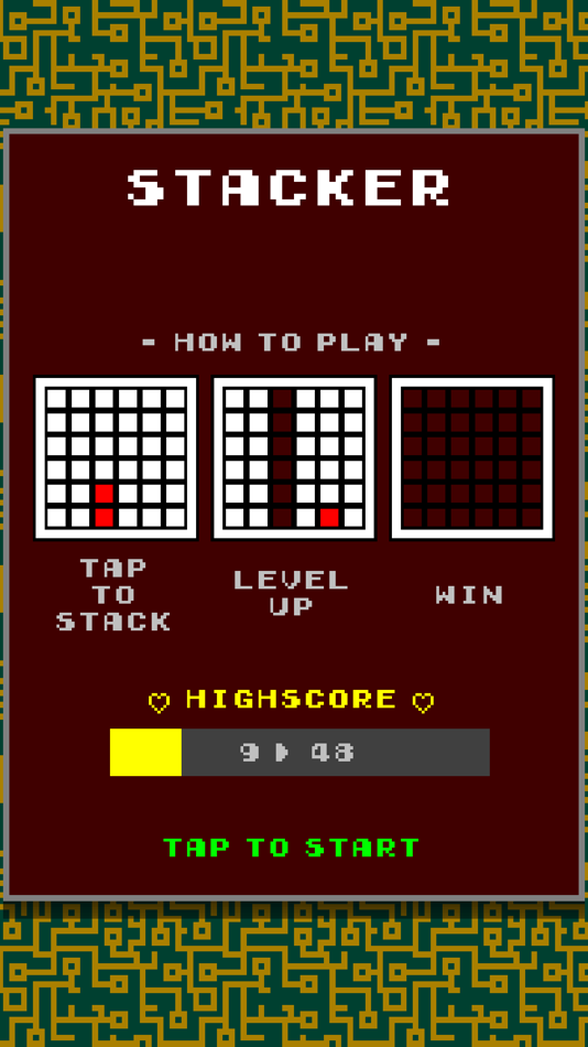 #1. Stacker - The impossible 48 (iOS) 来自: Alessandro Salvioni