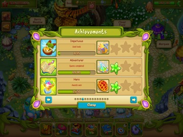 Clover meadow: match 3 game iPad screenshot