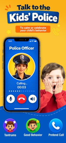 Kids Police: Call app screenshot