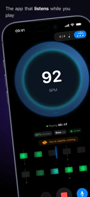 RhythmForge: Metronome Trainer screenshot 1