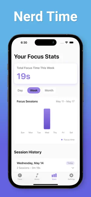 FocusTimes! screenshot 3