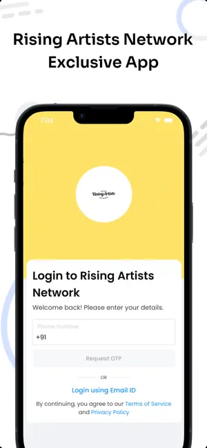 Rising Artists Network screenshot 1