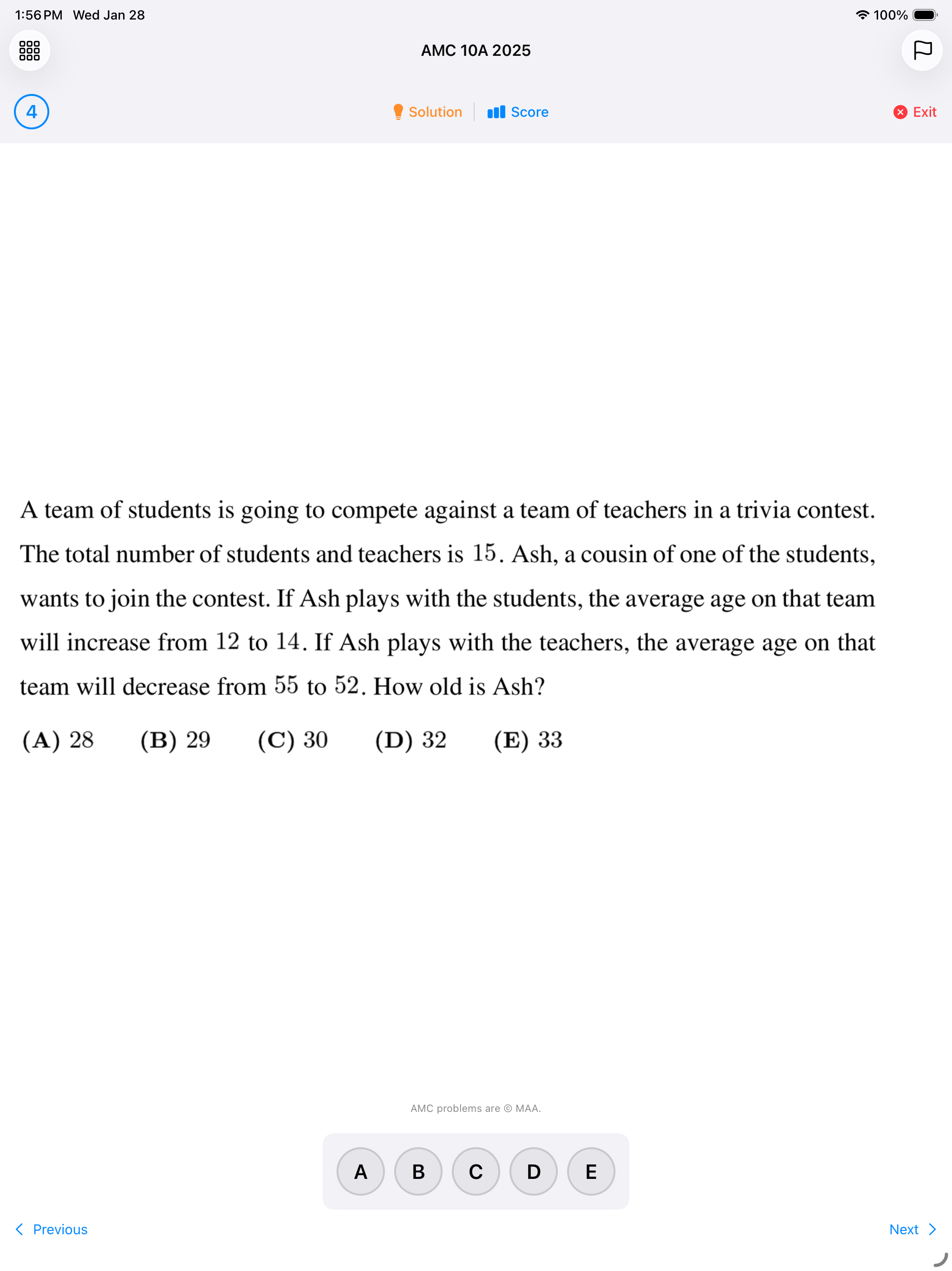 AMC Math