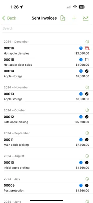 Invoice Rex screenshot 1