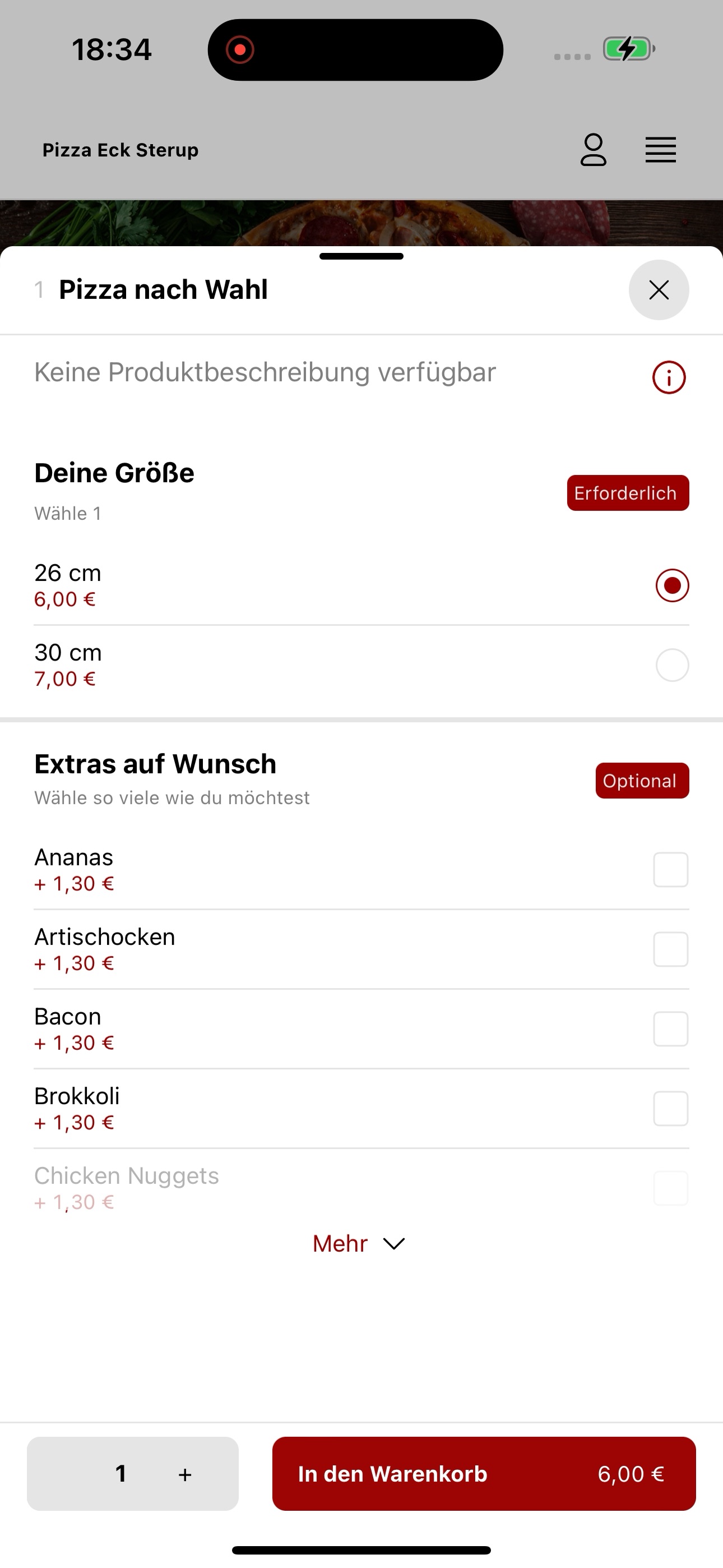 Screenshot 8 of Pizza Eck Sterup