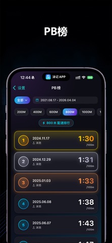 SwimLog - Swimming Assistant Screenshot 5 of 6