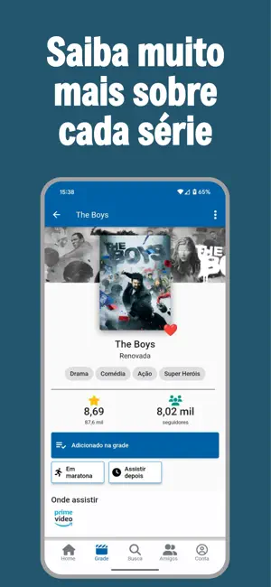 Banco de Séries iPhone screenshot 3