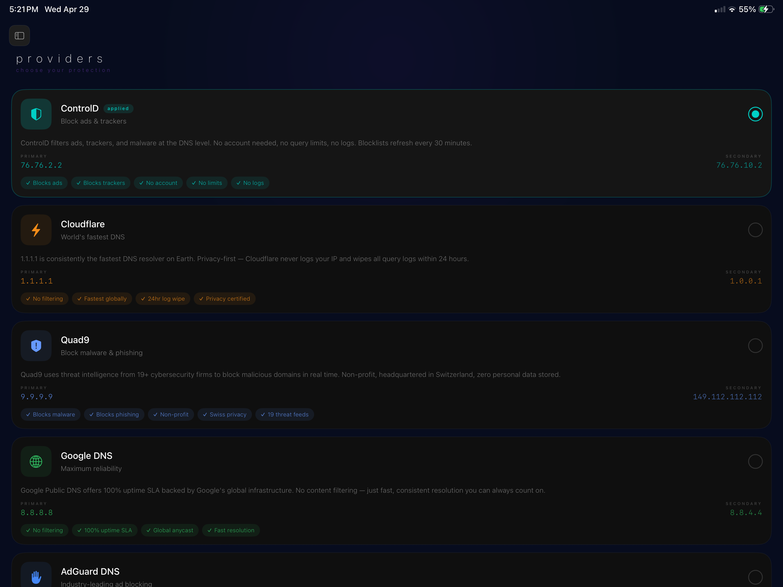 Flow: DNS Manager