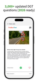 DGT exam - TraficoTest screenshot