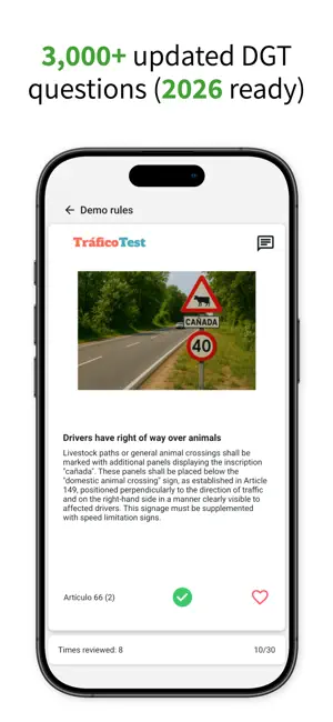 TraficoTest – DGT Tests Spain screenshot 2