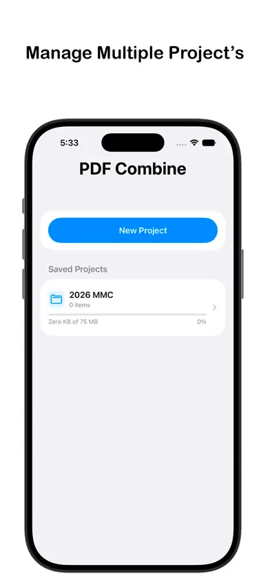 PDF Combine screenshot 1