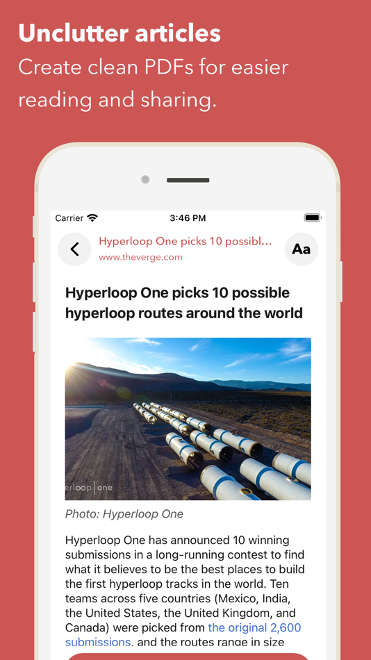 #3. Web to PDF Converter & Reader (iOS) Podle: DIGISET LLC