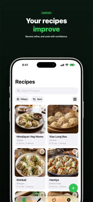Dumpling - Recipe Notes screenshot 1