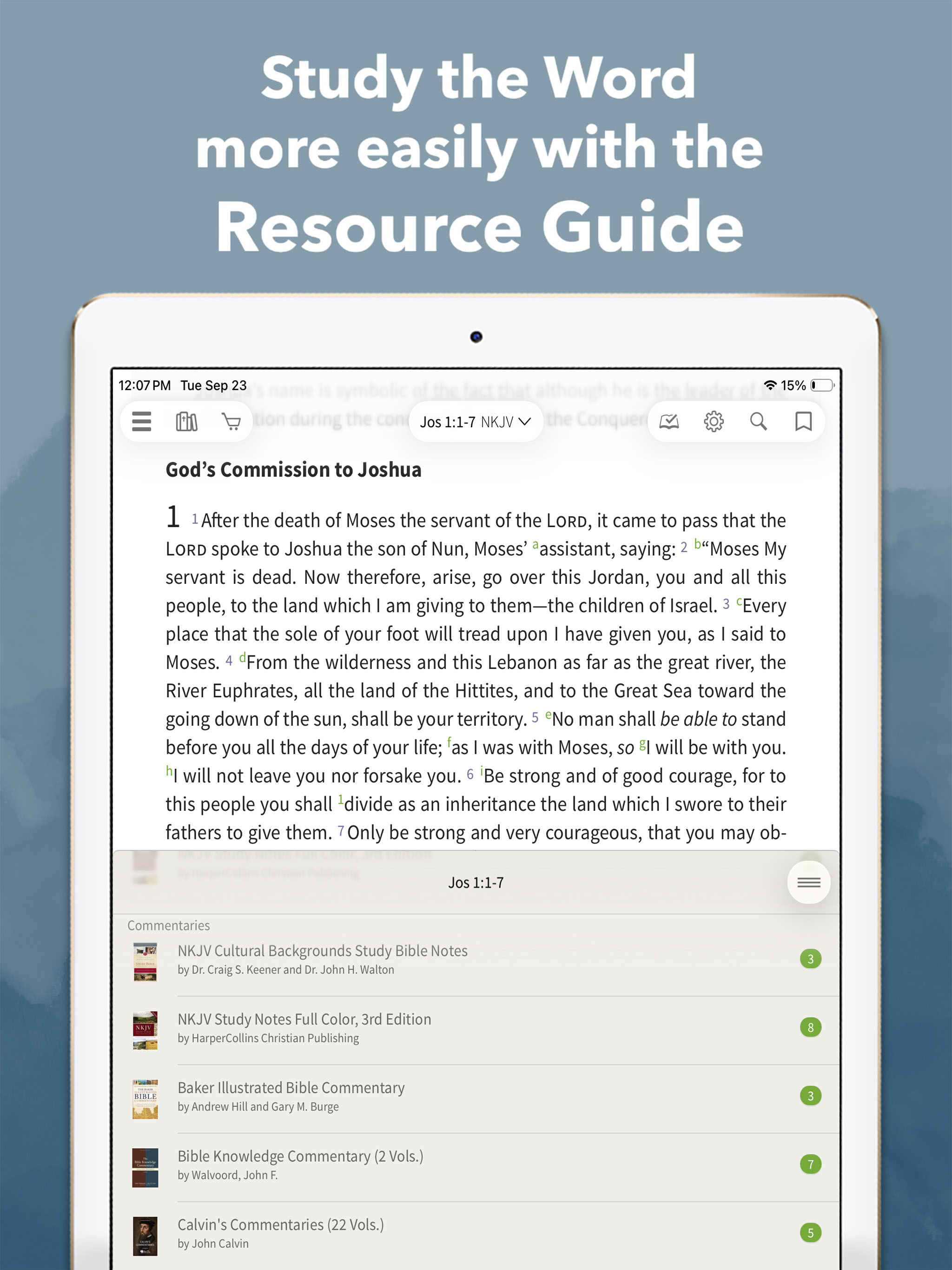 NKJV Bible by Olive Tree screenshot 13