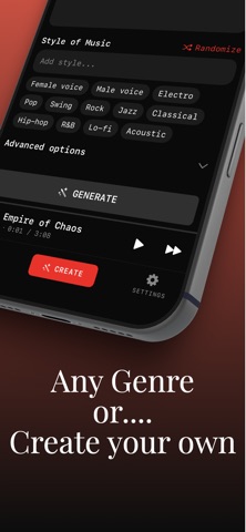 Songbull - AI Music Maker screenshot