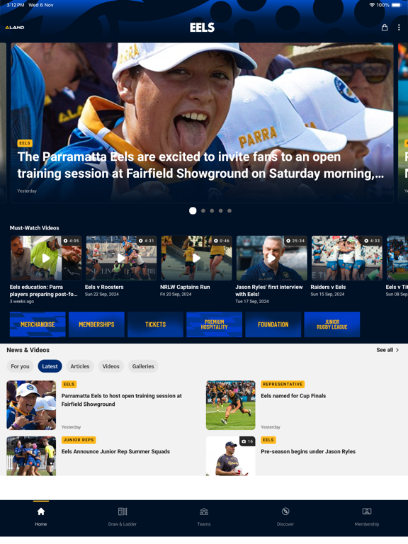 Screenshot #4 pour Parramatta Eels
