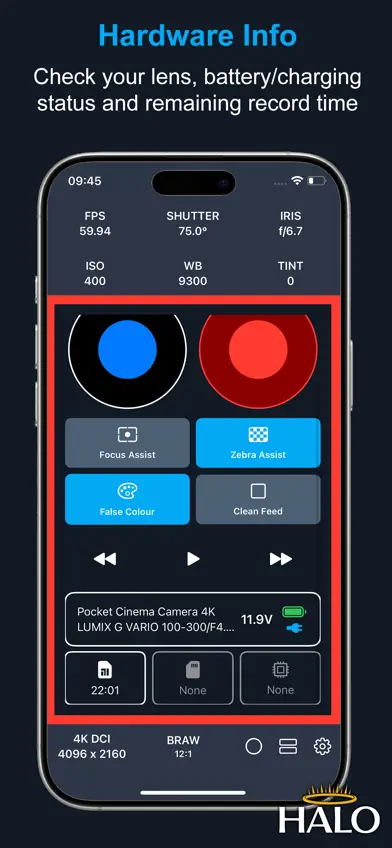 Halo Camera Control Blackmagic screenshot 3