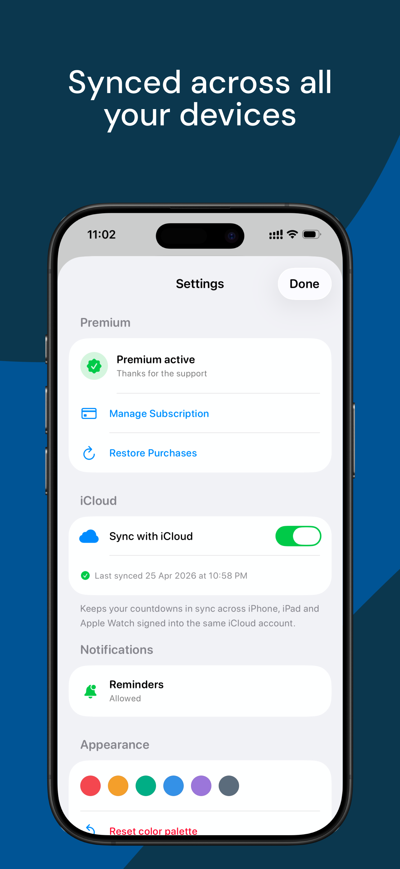 Countdowns & Widgets screenshot 6