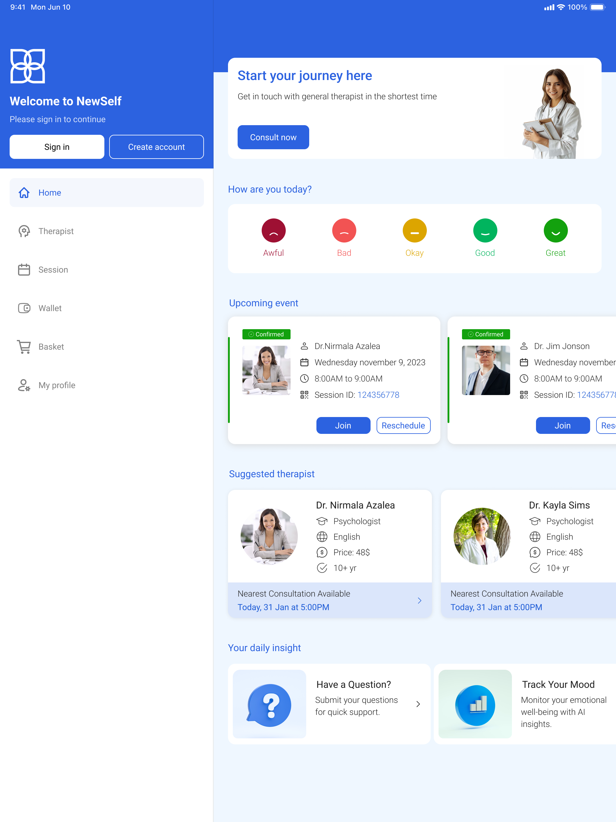 Newself Client