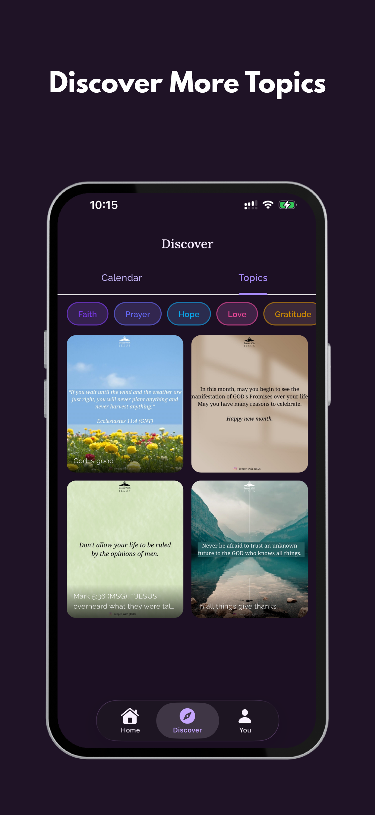 Deeper With Jesus screenshot 4