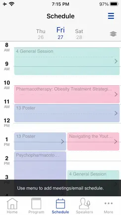APA Meetings iPhone image 2