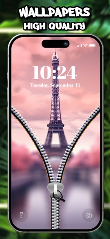 Zipper Lock Screen 4K Screenshot 2 of 4