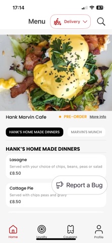 Hank Marvin Cafe Screenshot 1 of 4
