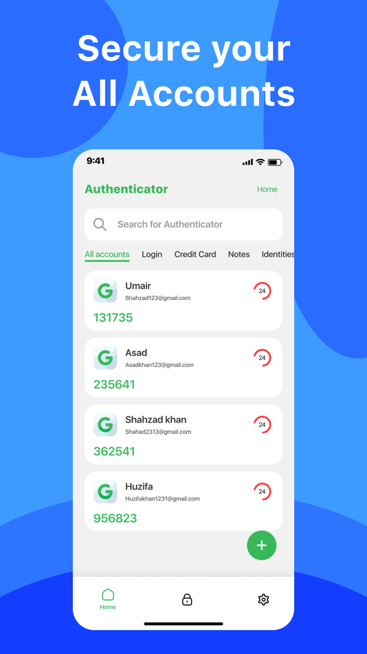 #1. 2FA Authenticator - MFA Auth (iOS) 게시자: Muhammad Ajmal Shah
