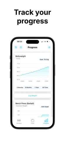 Trakify Workout & Food Tracker Screenshot 5 of 5