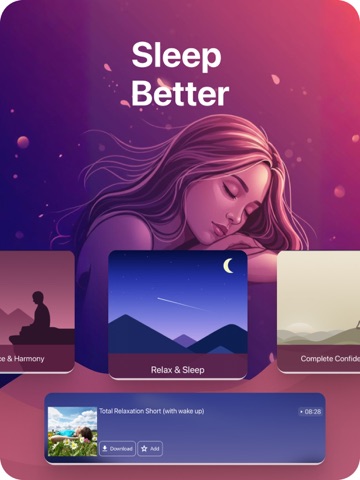 Harmony Self Hypnosis & Sleep ipad screenshot 4
