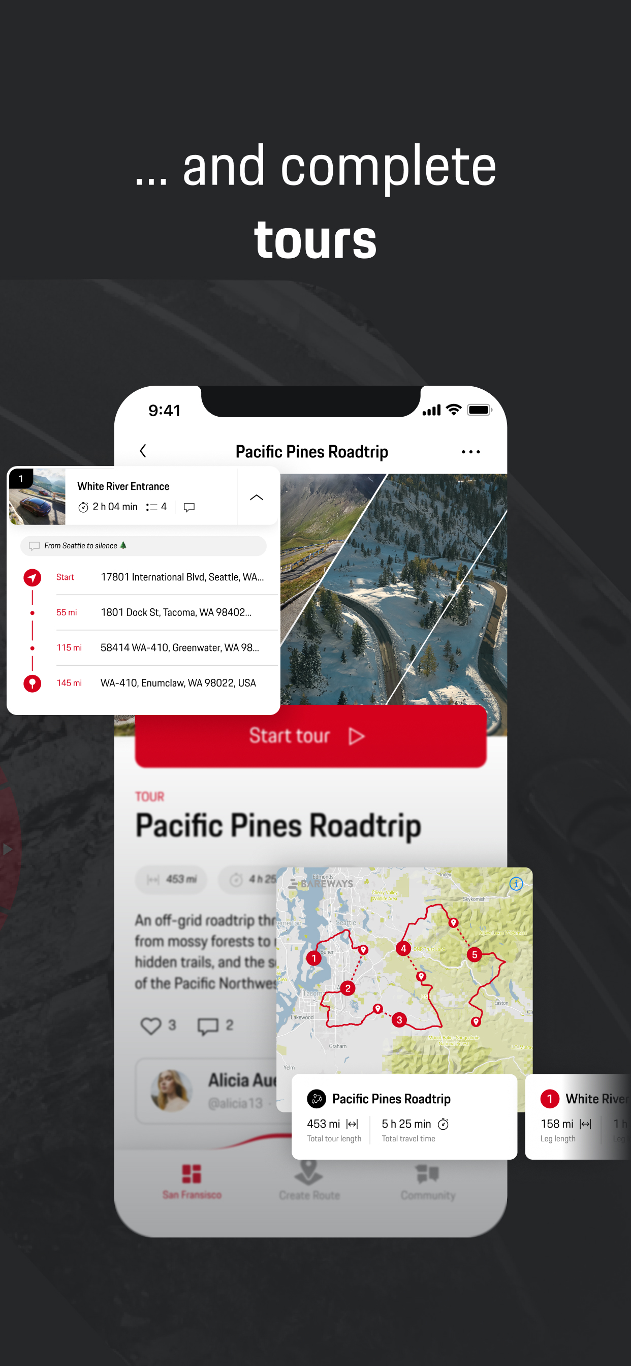 ROADS by Porsche Route Planner