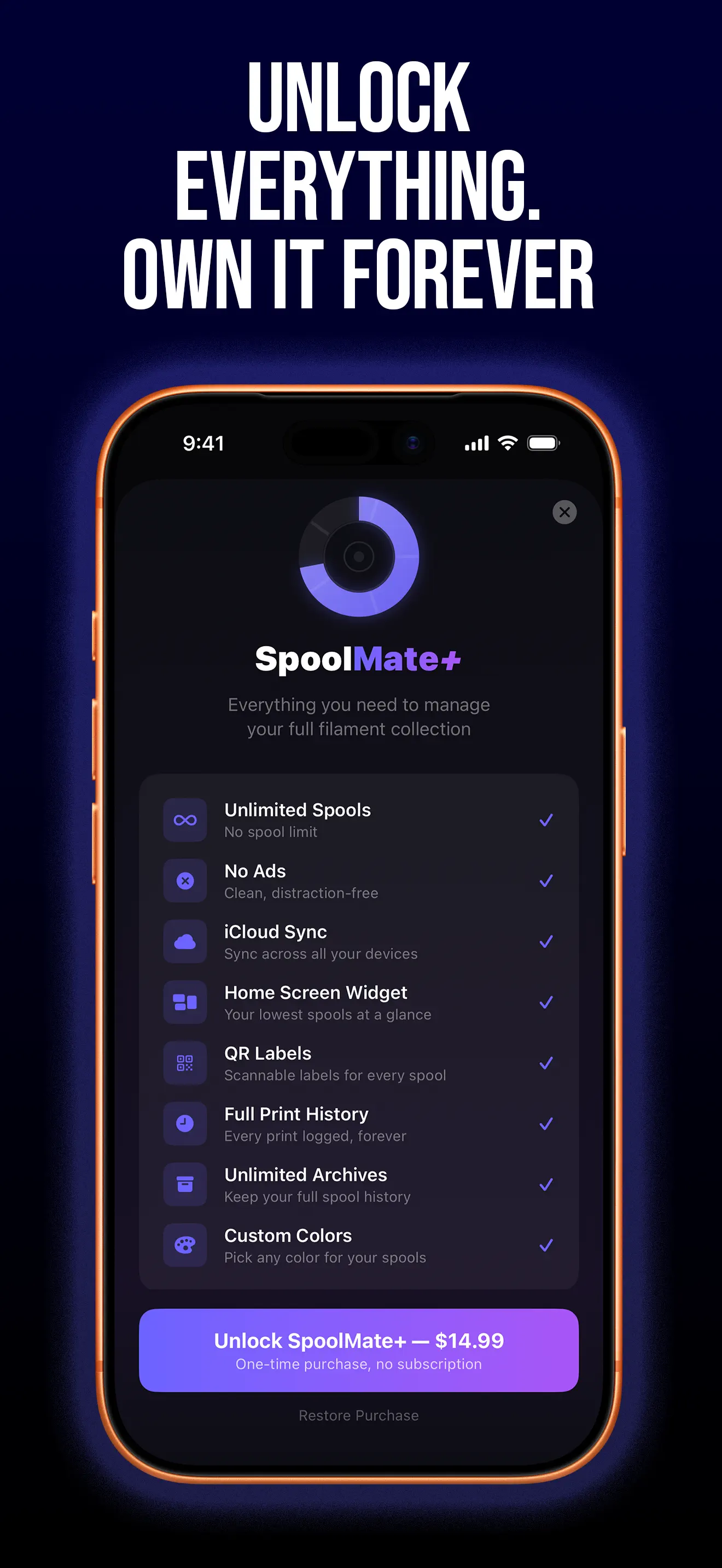 #7. SpoolMate (iOS) Ved: Chris TeSelle