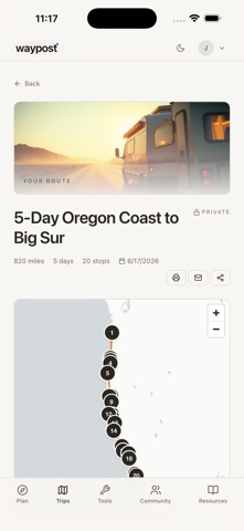 Waypost: Trip Planner Screenshot 1 of 8
