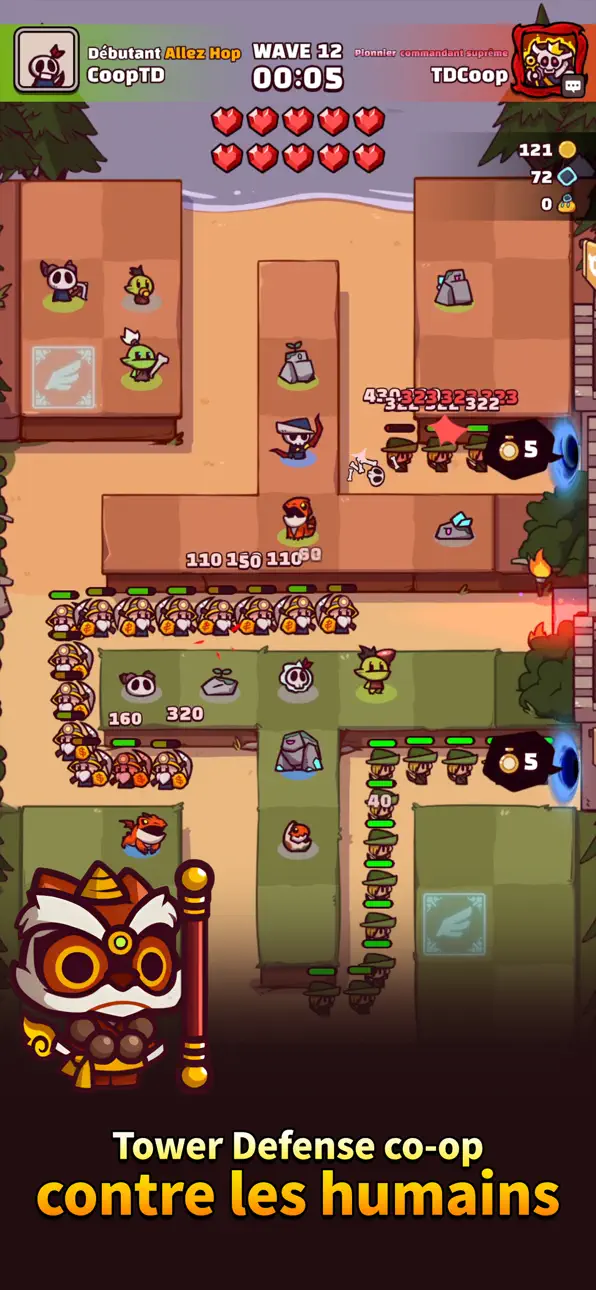 Coop TD: Together iOS Mod IPA screenshot 1 - iOS game interface