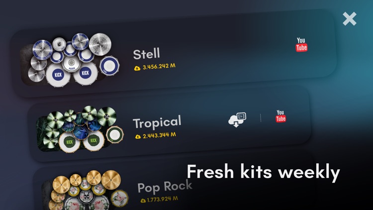 Real Drum: electronic drum set screenshot-3