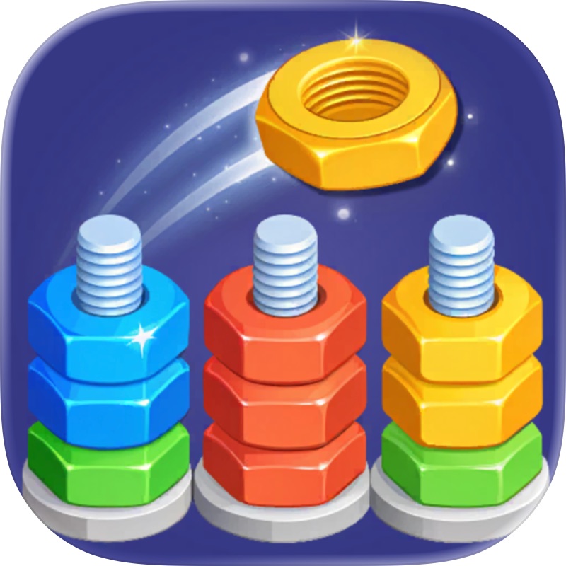 Nut Sort Games - Color Sorting screenshot 1