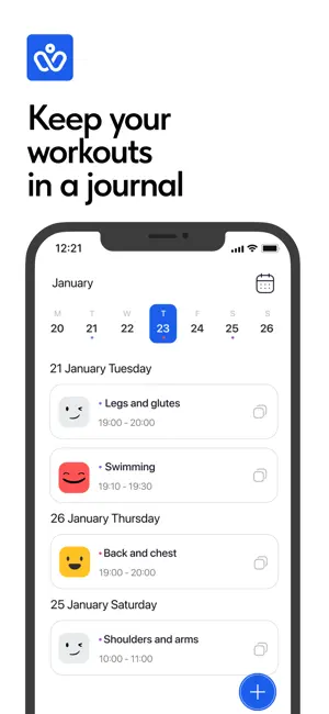 WELLNESS PLAN Your Workouts screenshot 1