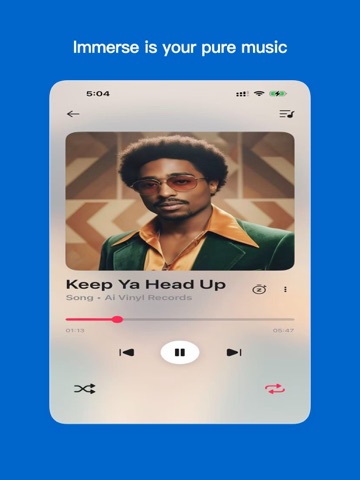 Melovo: Offline Music Player iPad screenshot