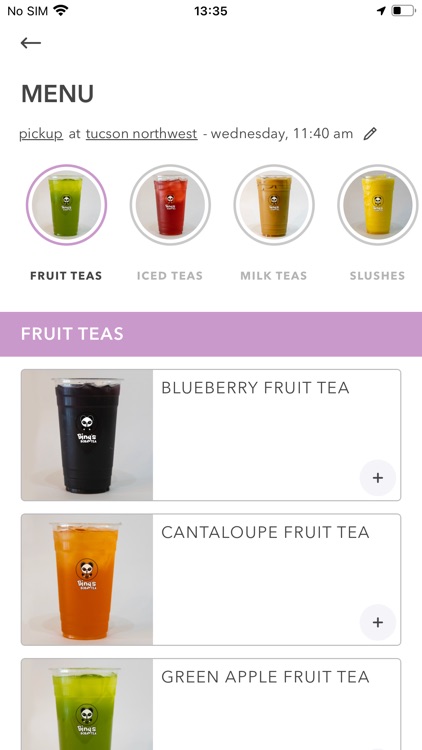 Bing's Boba Tea App